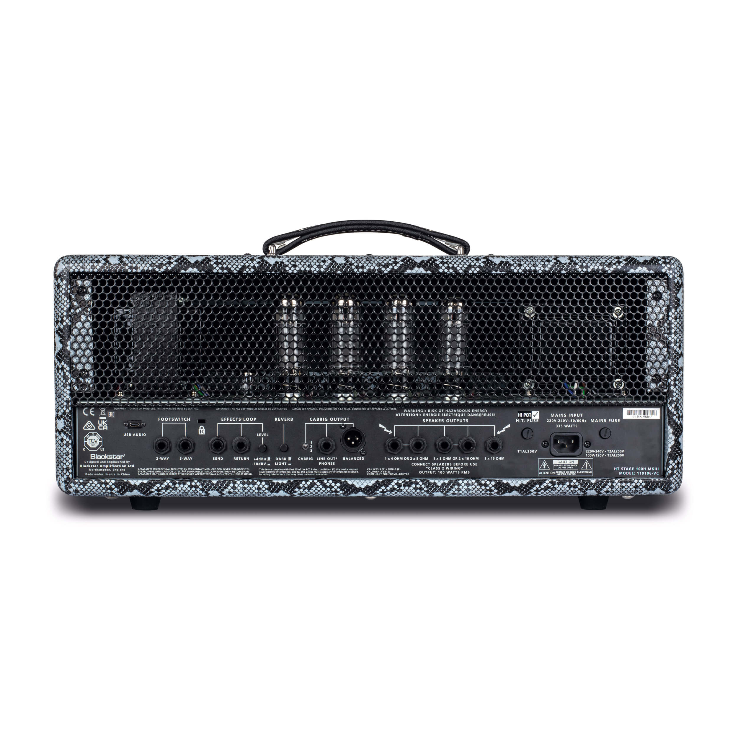 Amplifier Tube Head Blackstar HT Stage 100H MK III Snakeskin 100-watt-Mai Nguyên Music