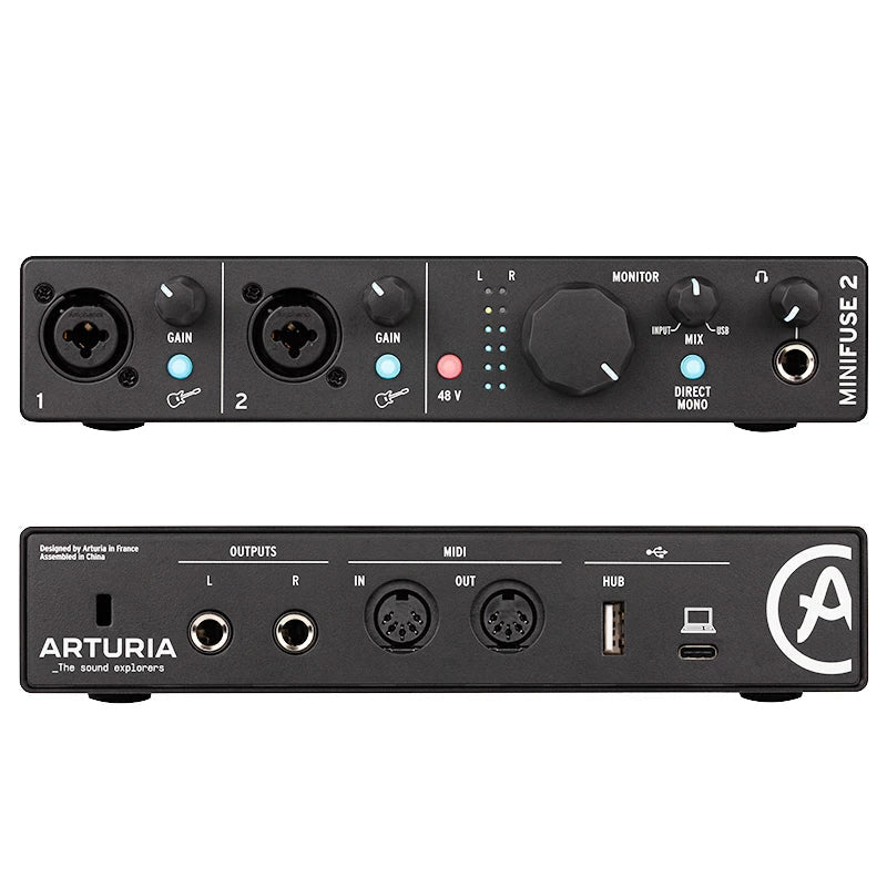 Audio Interface Arturia MiniFuse 2-Mai Nguyên Music