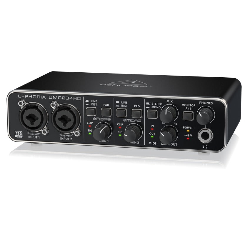 Audio Interface Behringer U-Phoria UMC-204HD-Mai Nguyên Music