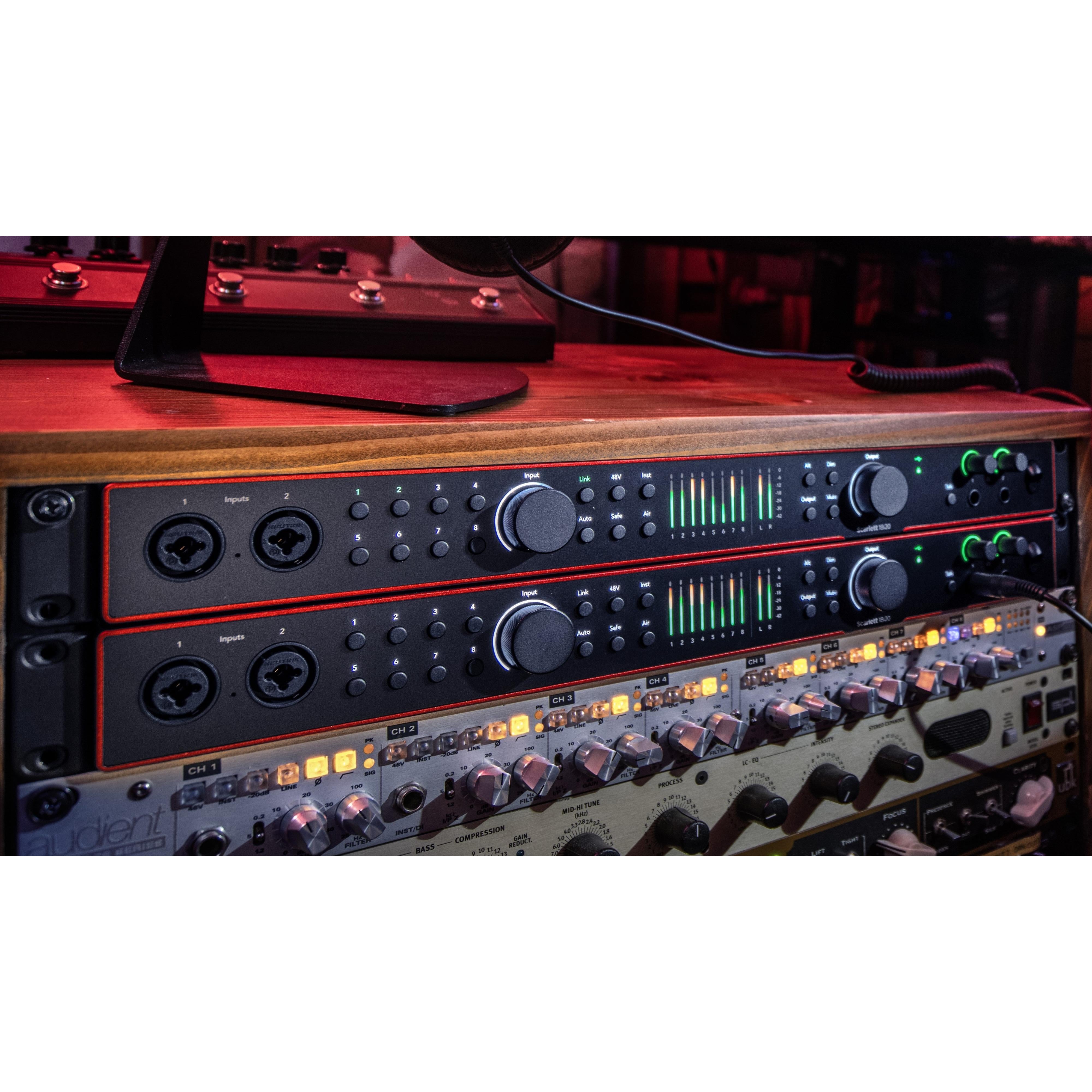 Audio Interface Focusrite Scarlett 18i20 Gen 4th-Mai Nguyên Music