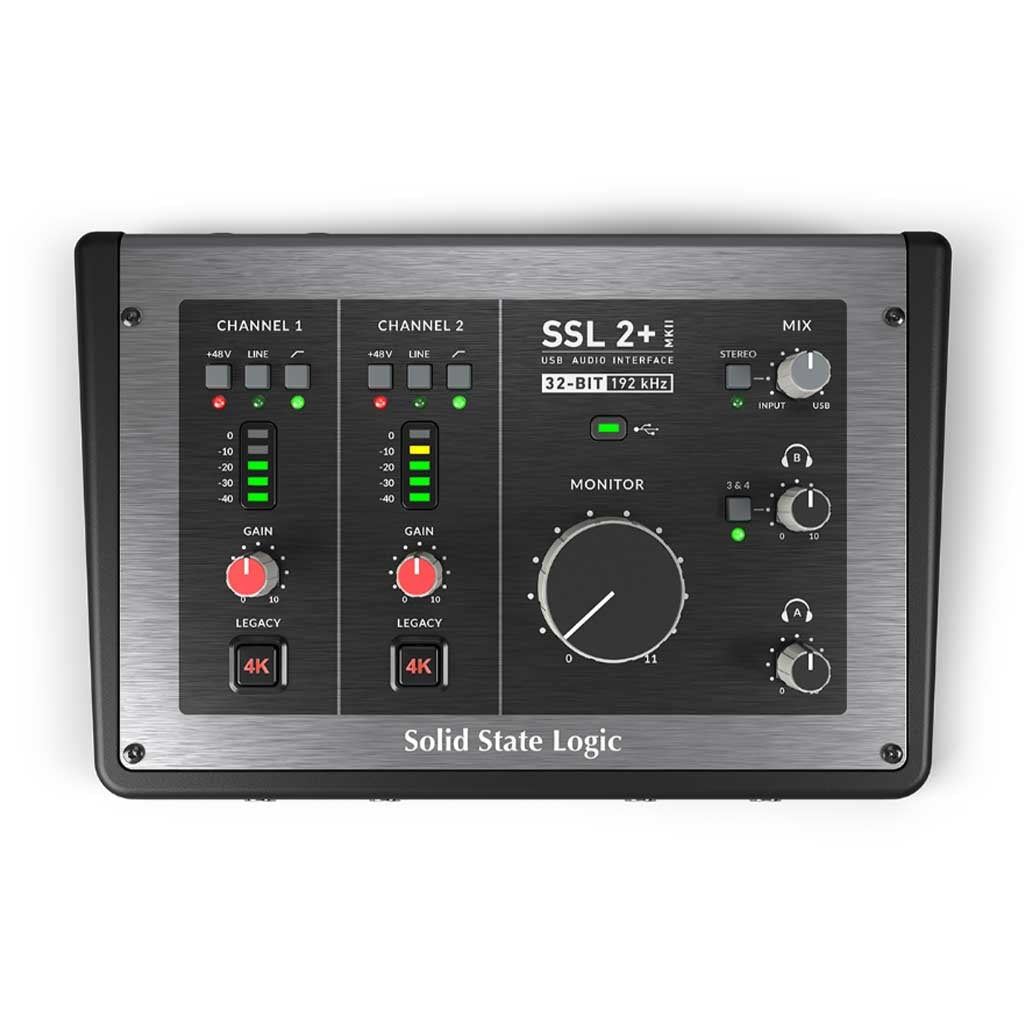 Audio Interface Solid State Logic SSL 2+ MKII-Mai Nguyên Music