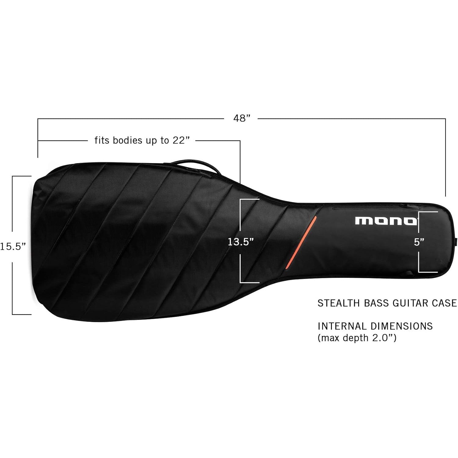 Bao Đàn Guitar Bass Mono Stealth-Mai Nguyên Music