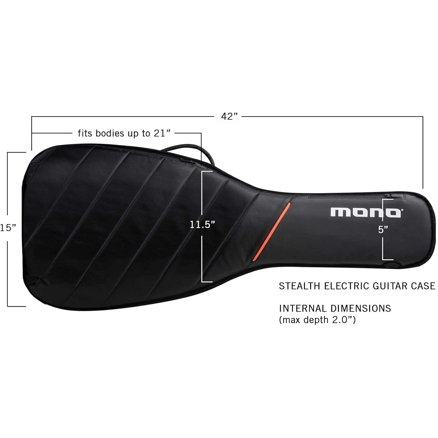 Bao Đàn Guitar Điện Mono Stealth-Mai Nguyên Music