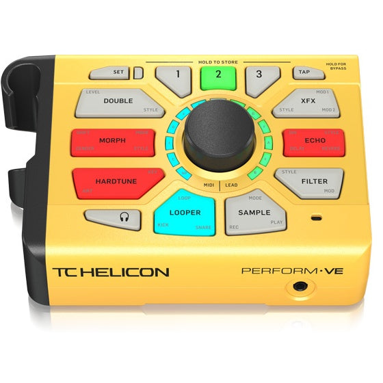 Pedal Vocal TC Helicon Perform-VE Vocal Processor