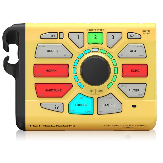 Pedal Vocal TC Helicon Perform-VE Vocal Processor