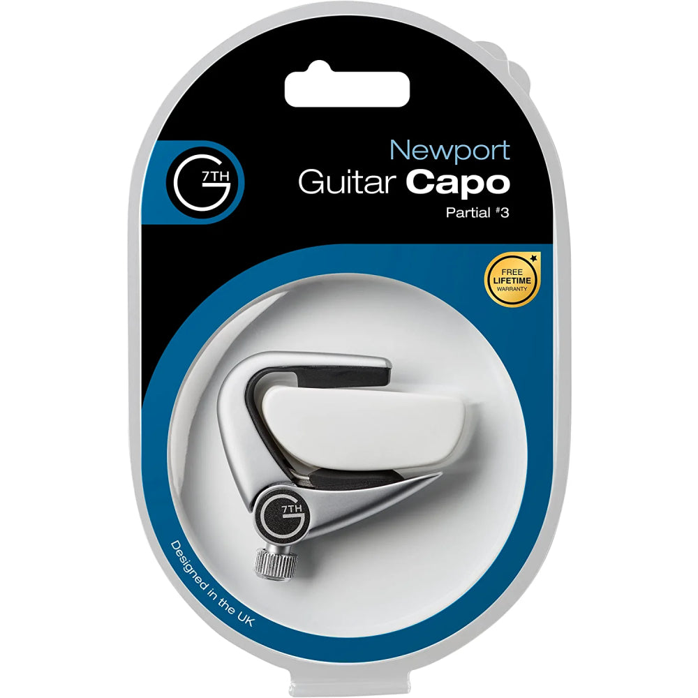 Capo Đàn Guitar G7th Newport 3 String Partial, Silver-Mai Nguyên Music