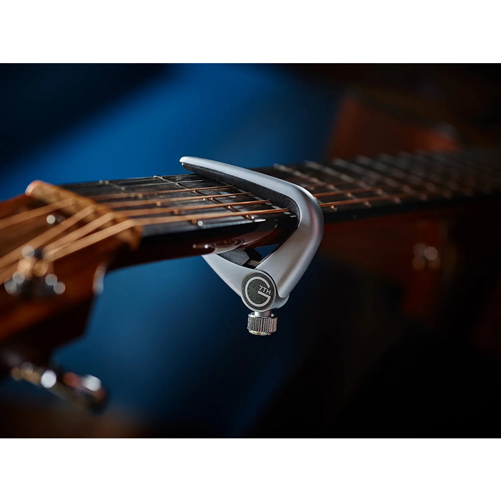 Capo Đàn Guitar G7th Newport, Silver-Mai Nguyên Music