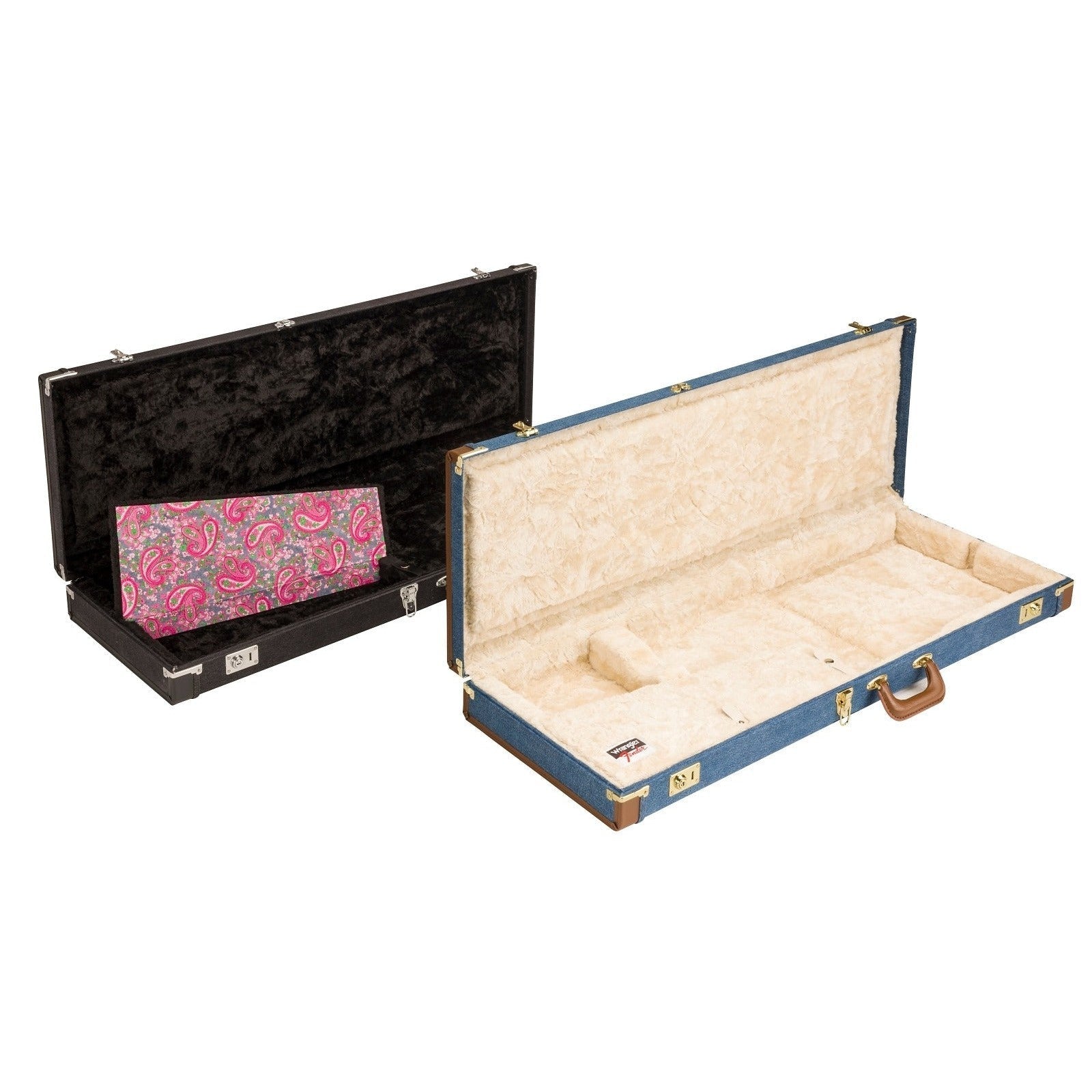 Case Đàn Guitar Điện Fender Fender Wrangler Denim, Stratocaster/Telecaster Case-Mai Nguyên Music