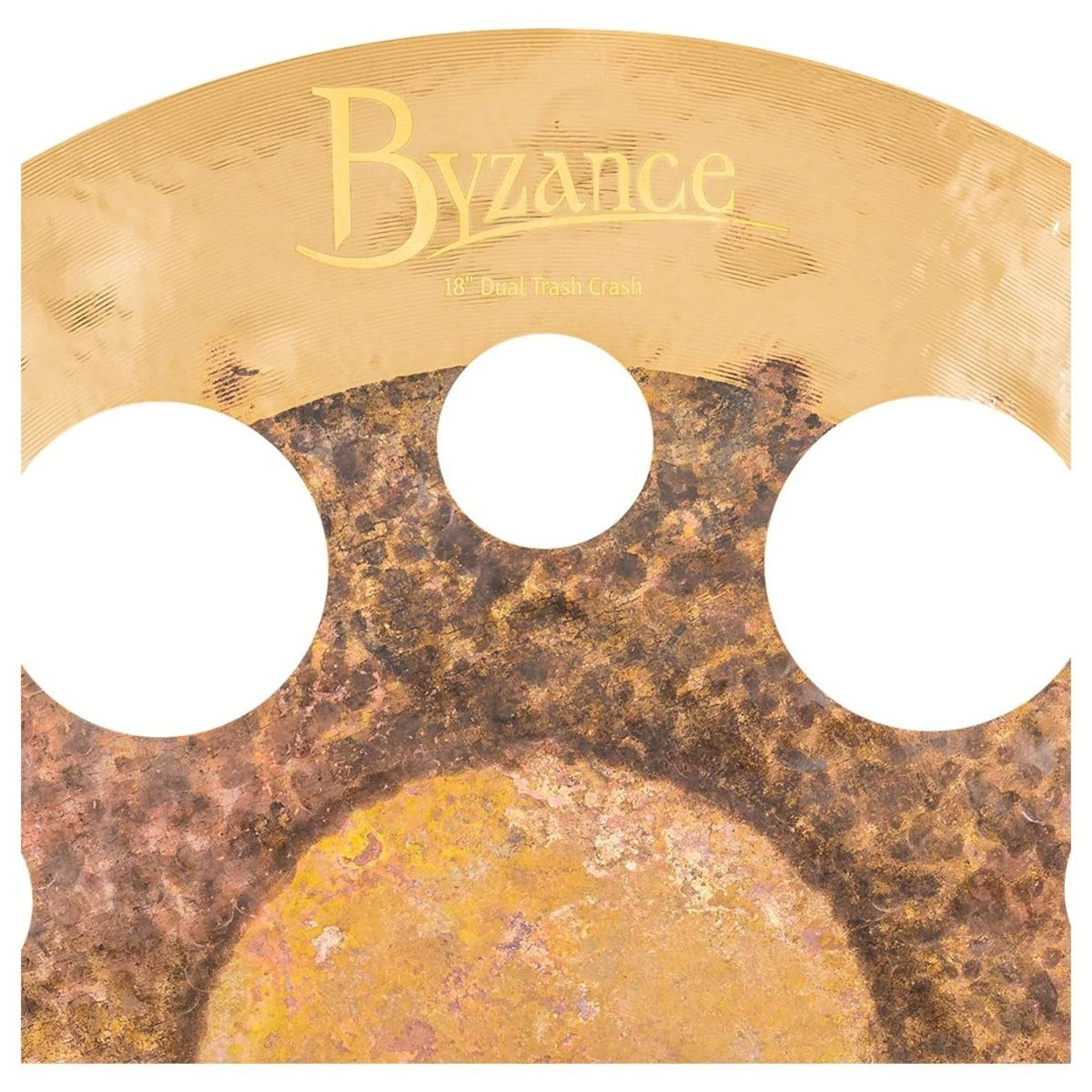 Cymbal Meinl B18DUTRC 18inch Byzance Dual Trash Crash-Mai Nguyên Music
