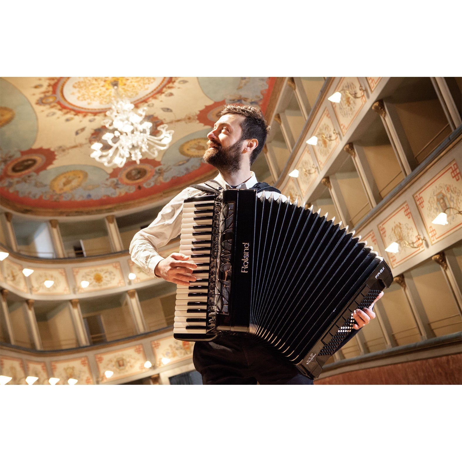 Đàn Accordion Roland FR-8x-Mai Nguyên Music