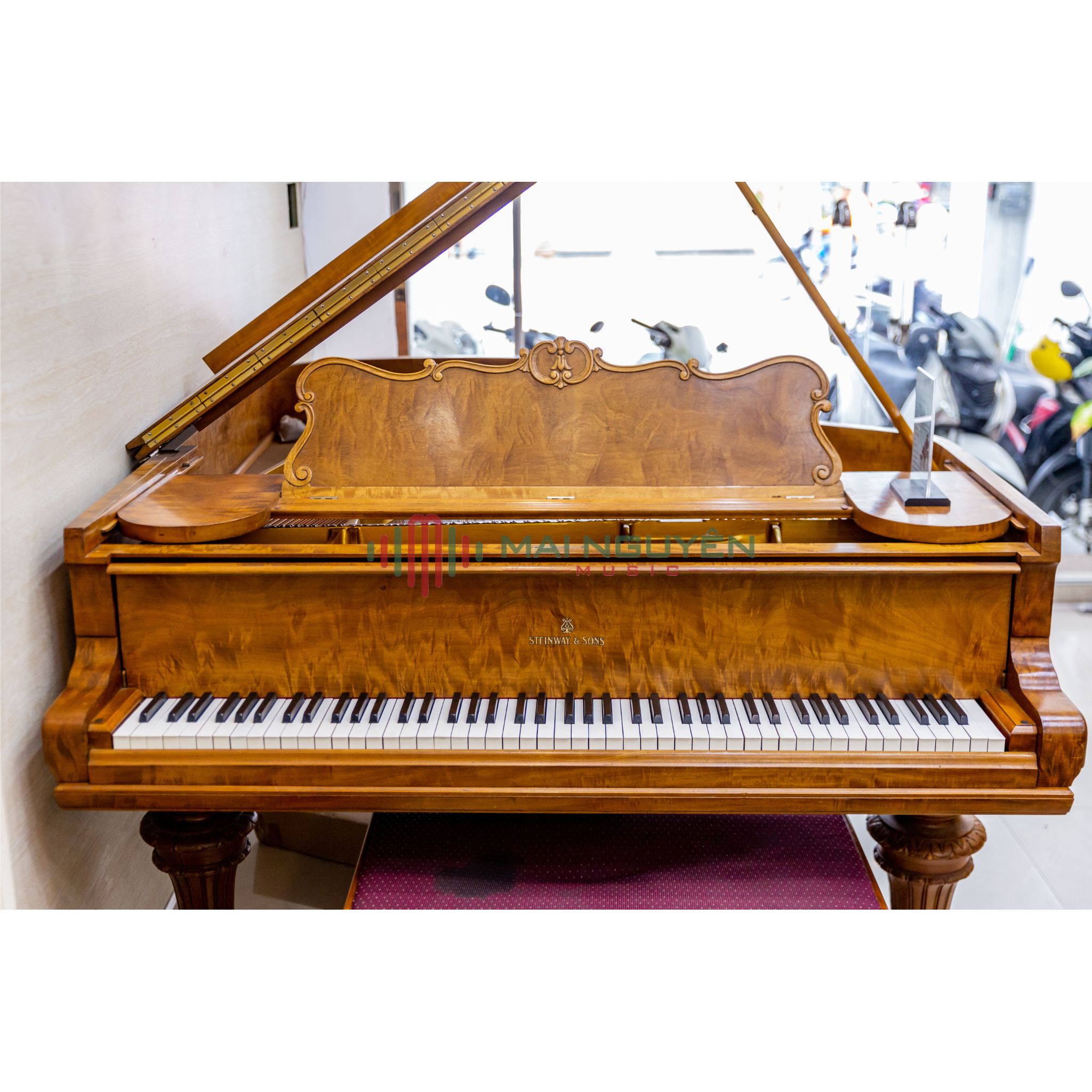Đàn Grand Piano Steinway & Sons Model A - Qua Sử Dụng-Mai Nguyên Music