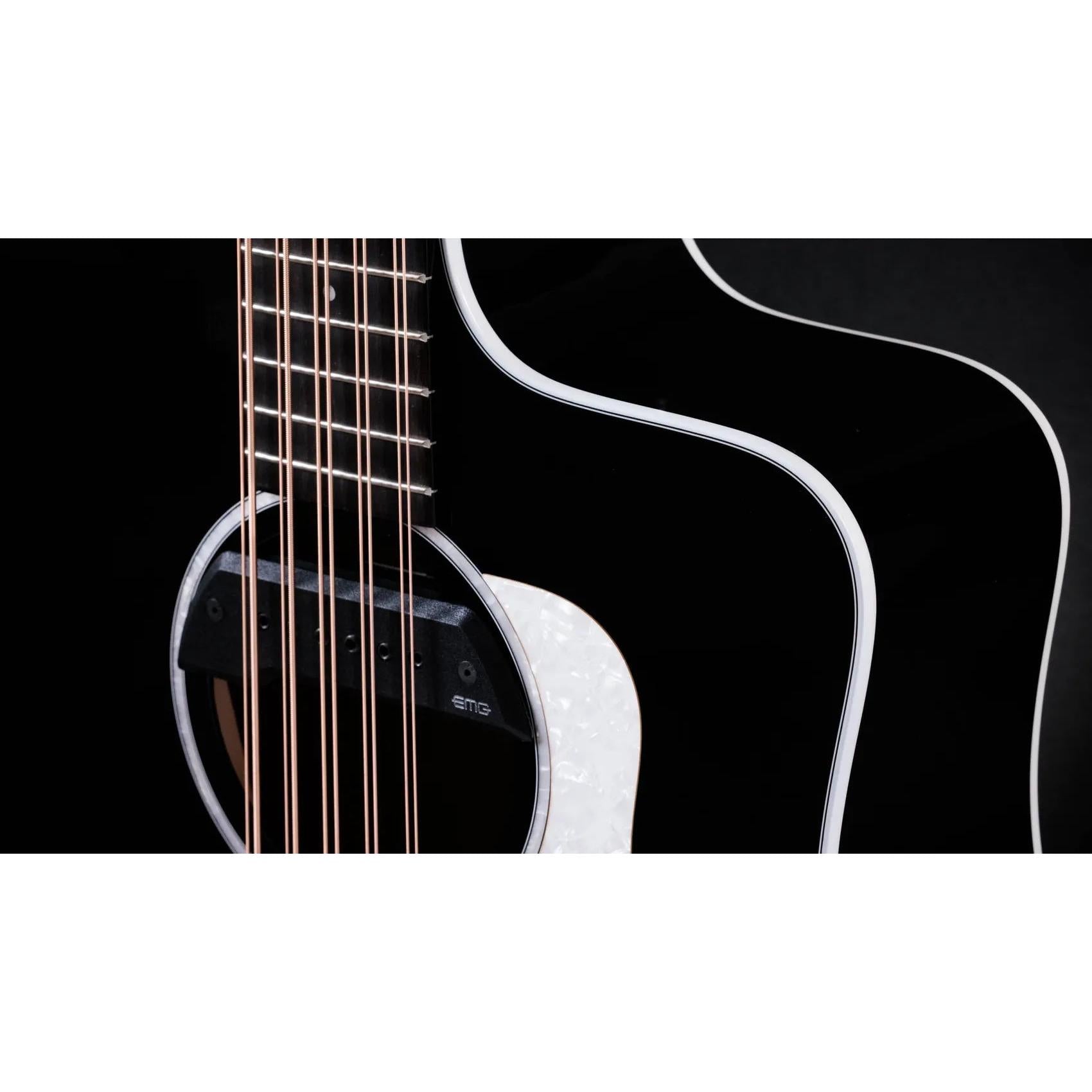 Đàn Guitar Acoustic 10-dây Taylor 250ce Plus Bajo Quinto - Black-Mai Nguyên Music