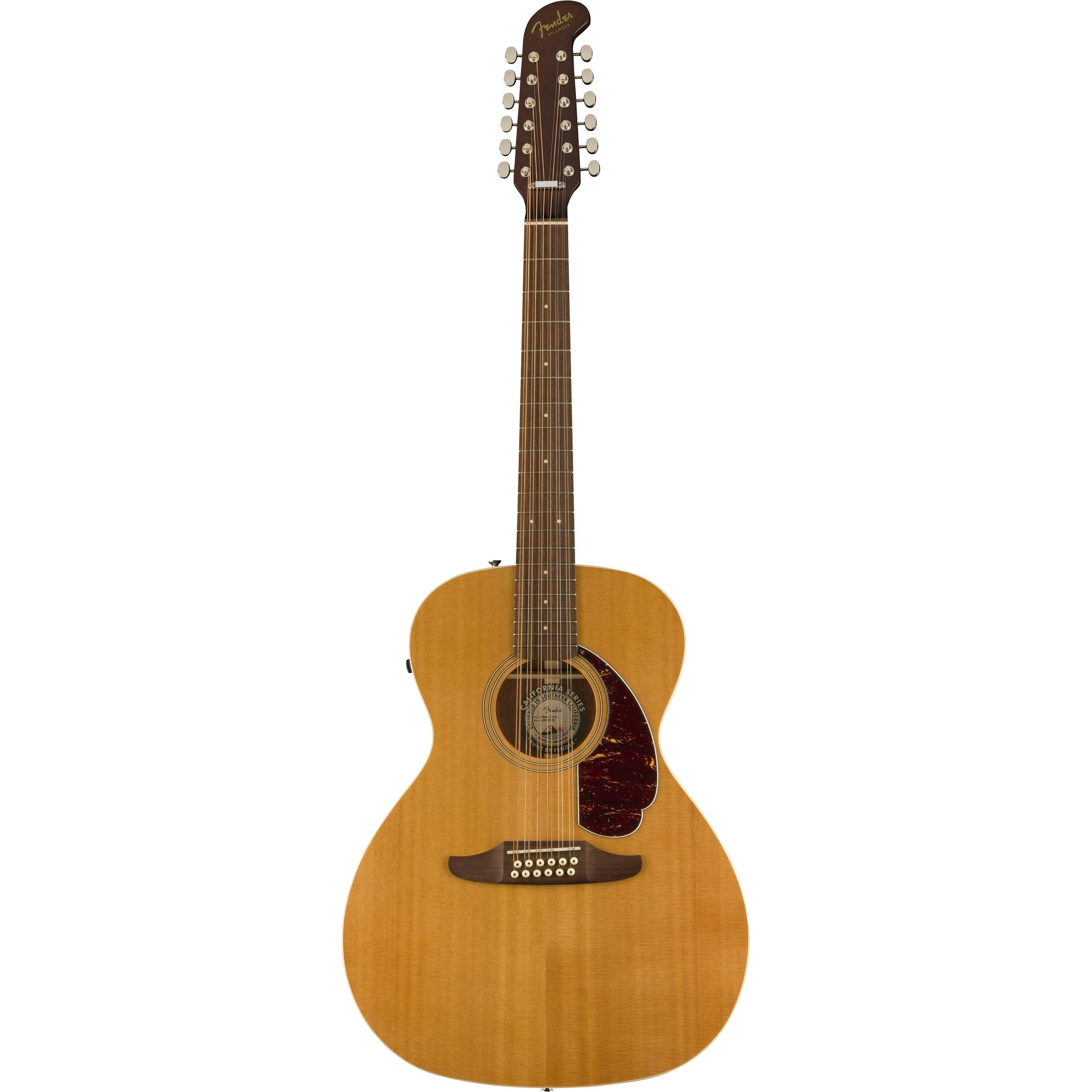 Đàn Guitar Acoustic 12-dây Fender Villager 12-String - Natural-Mai Nguyên Music
