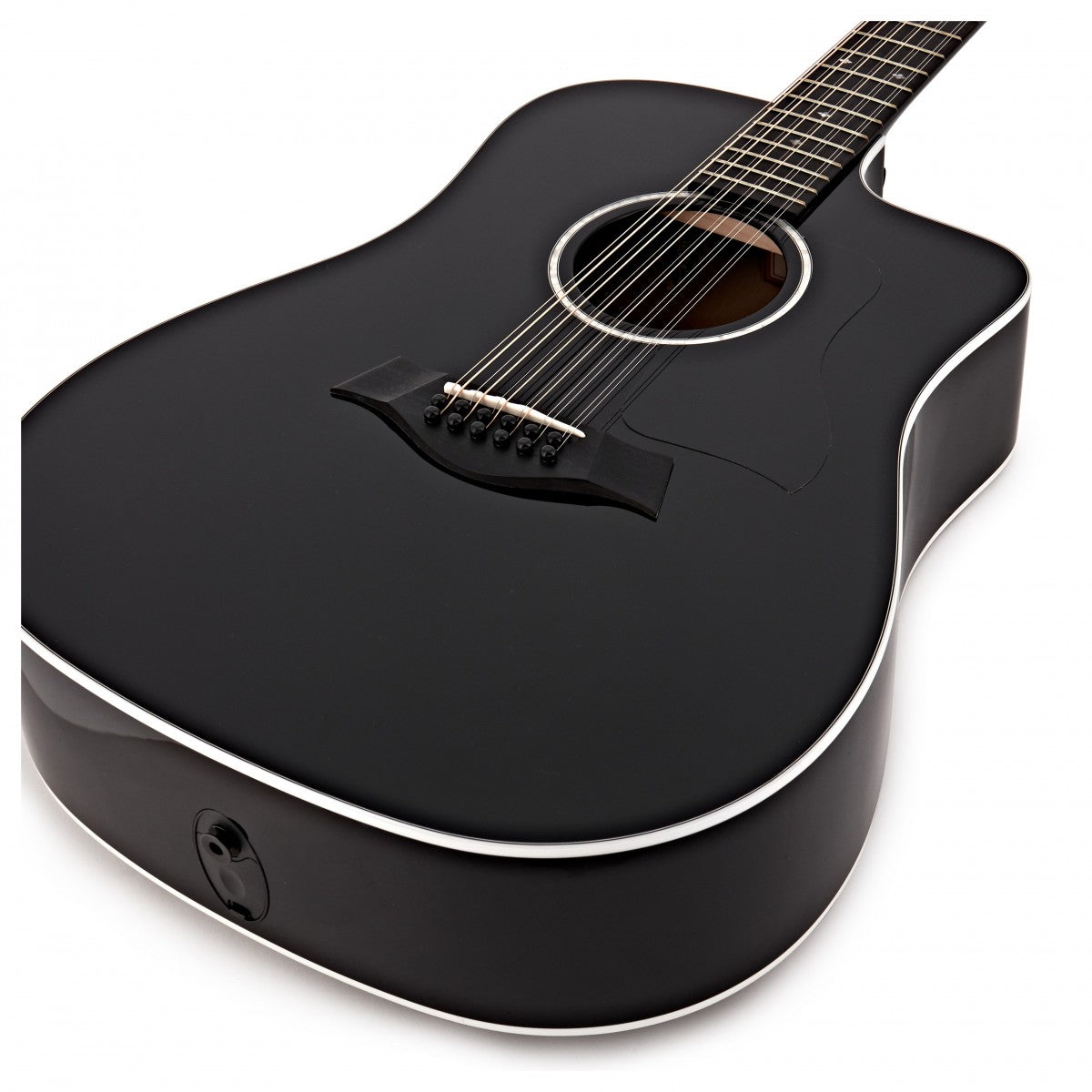 Đàn Guitar Acoustic Taylor 250ce Deluxe w/Case, Black-Mai Nguyên Music