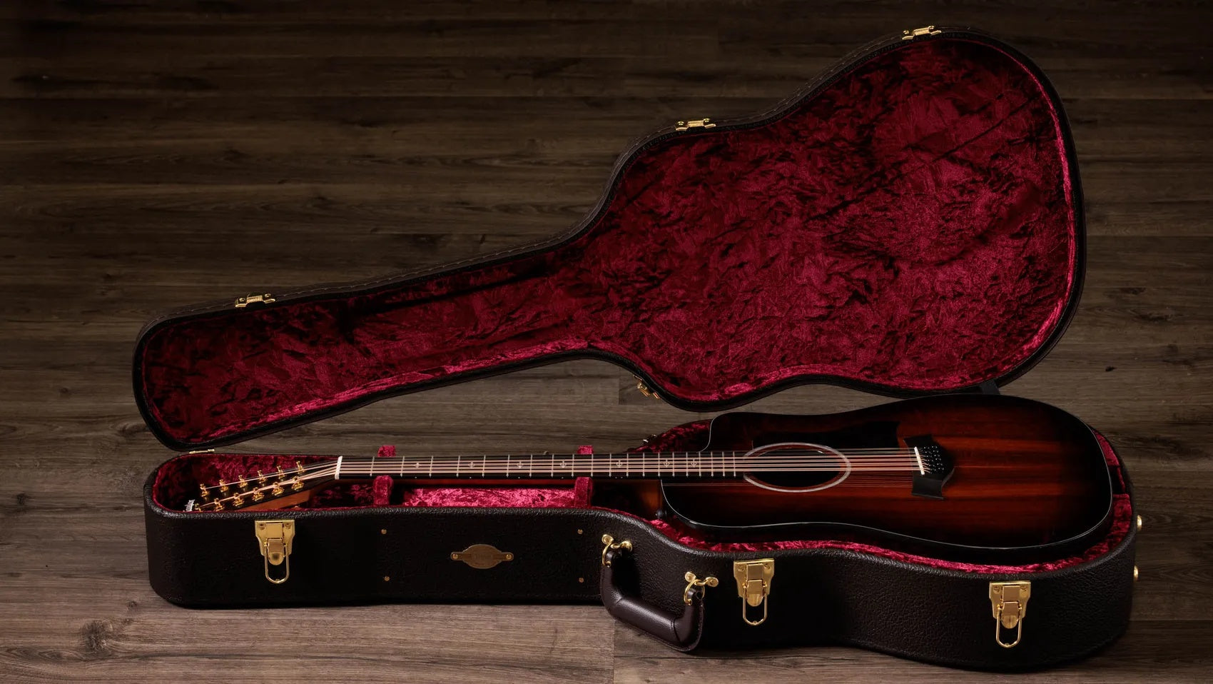Đàn Guitar Acoustic 12-dây Taylor 260ce-K DLX Doce Doble - Shaded Edgeburst-Mai Nguyên Music