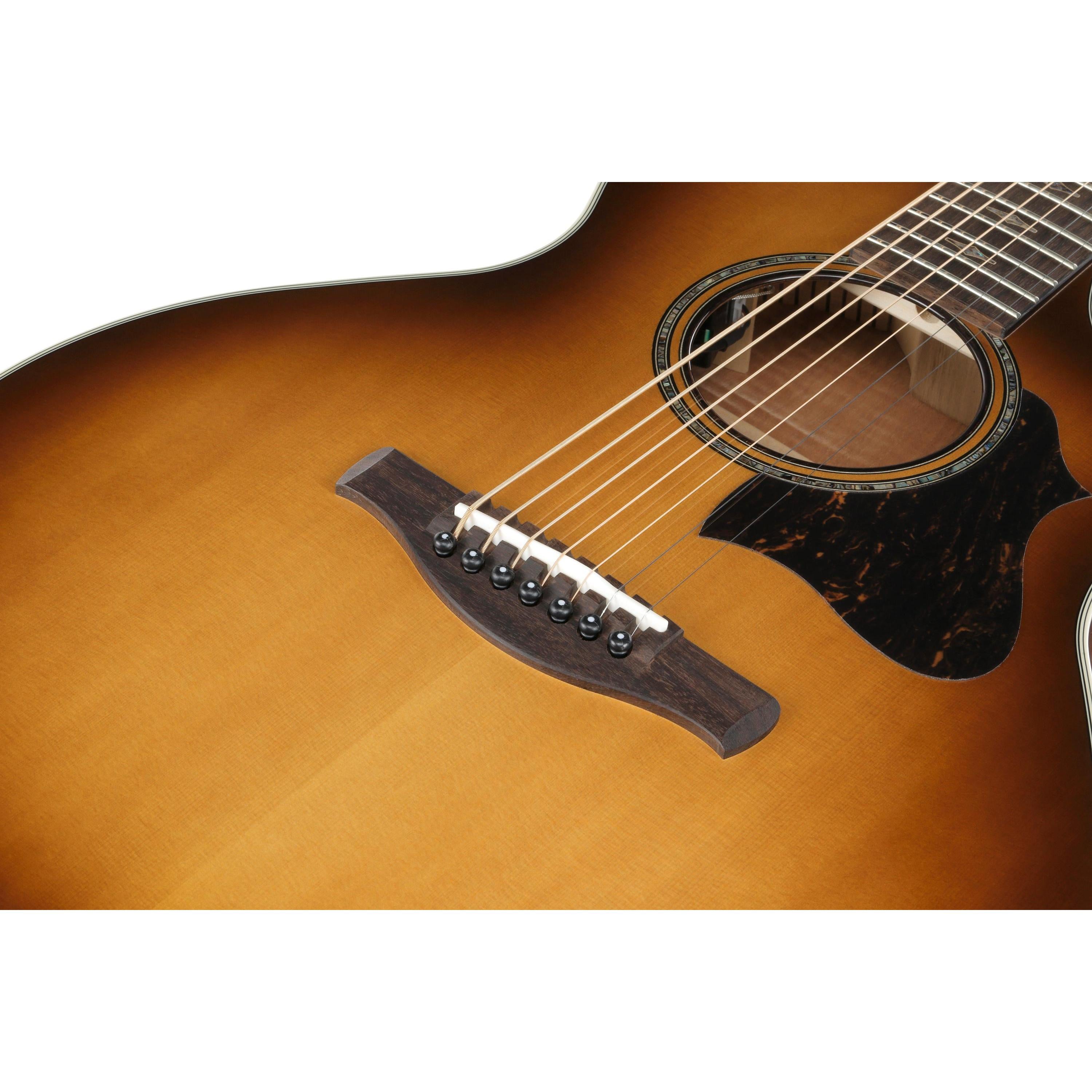 Đàn Guitar Acoustic 7-dây Ibanez AE3007FMH - Tobacco Edge Burst High Gloss-Mai Nguyên Music