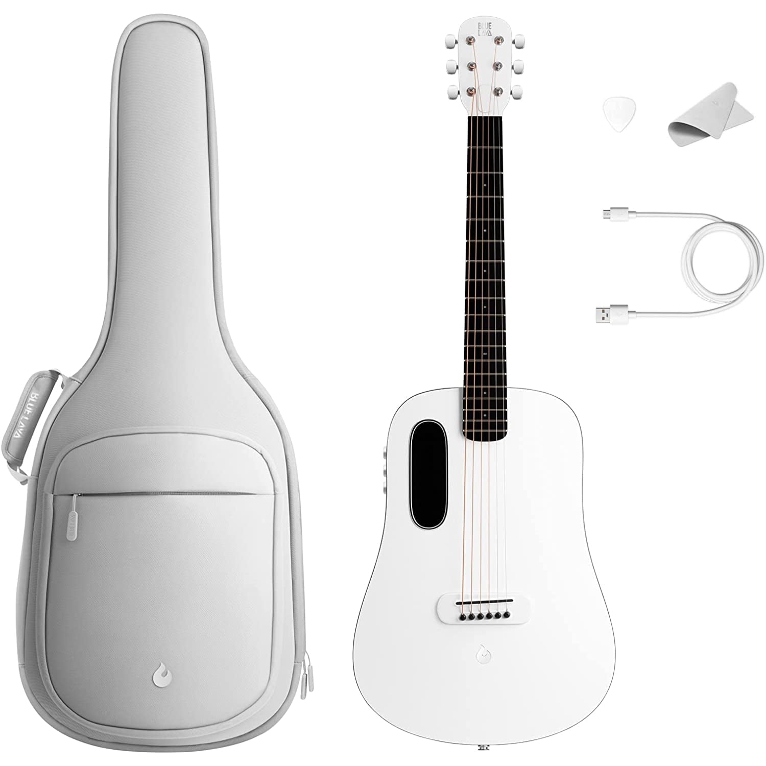 Đàn Guitar Acoustic BLUE LAVA Original Size 36" FreeBoost-Mai Nguyên Music