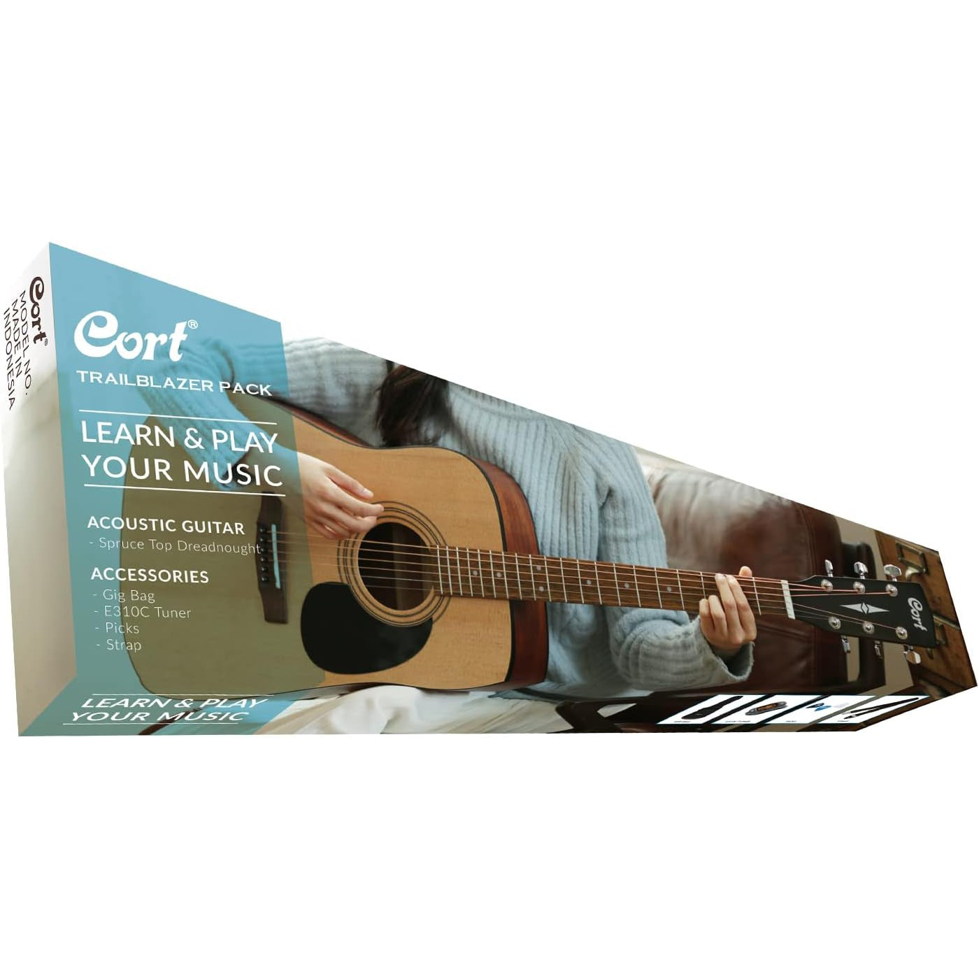 Đàn Guitar Acoustic Cort Trailblazer Pack-Mai Nguyên Music