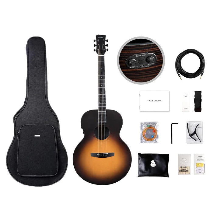 Đàn Guitar Acoustic Enya EA-X1 Pro EQ AcousticPlus - Size 41"-Mai Nguyên Music