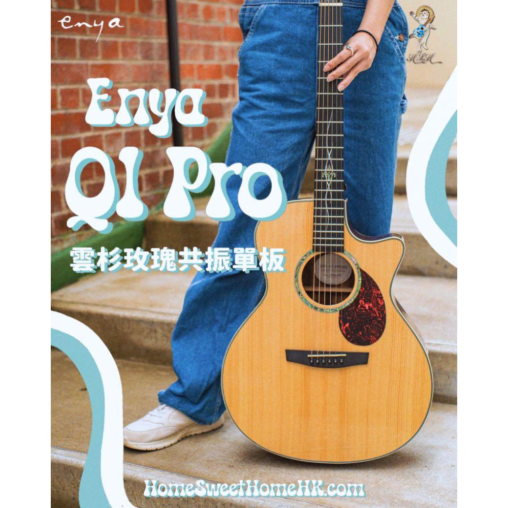 Đàn Guitar Acoustic Enya EGA-Q1 EQ Pro AcousticPlus - Size 41"-Mai Nguyên Music