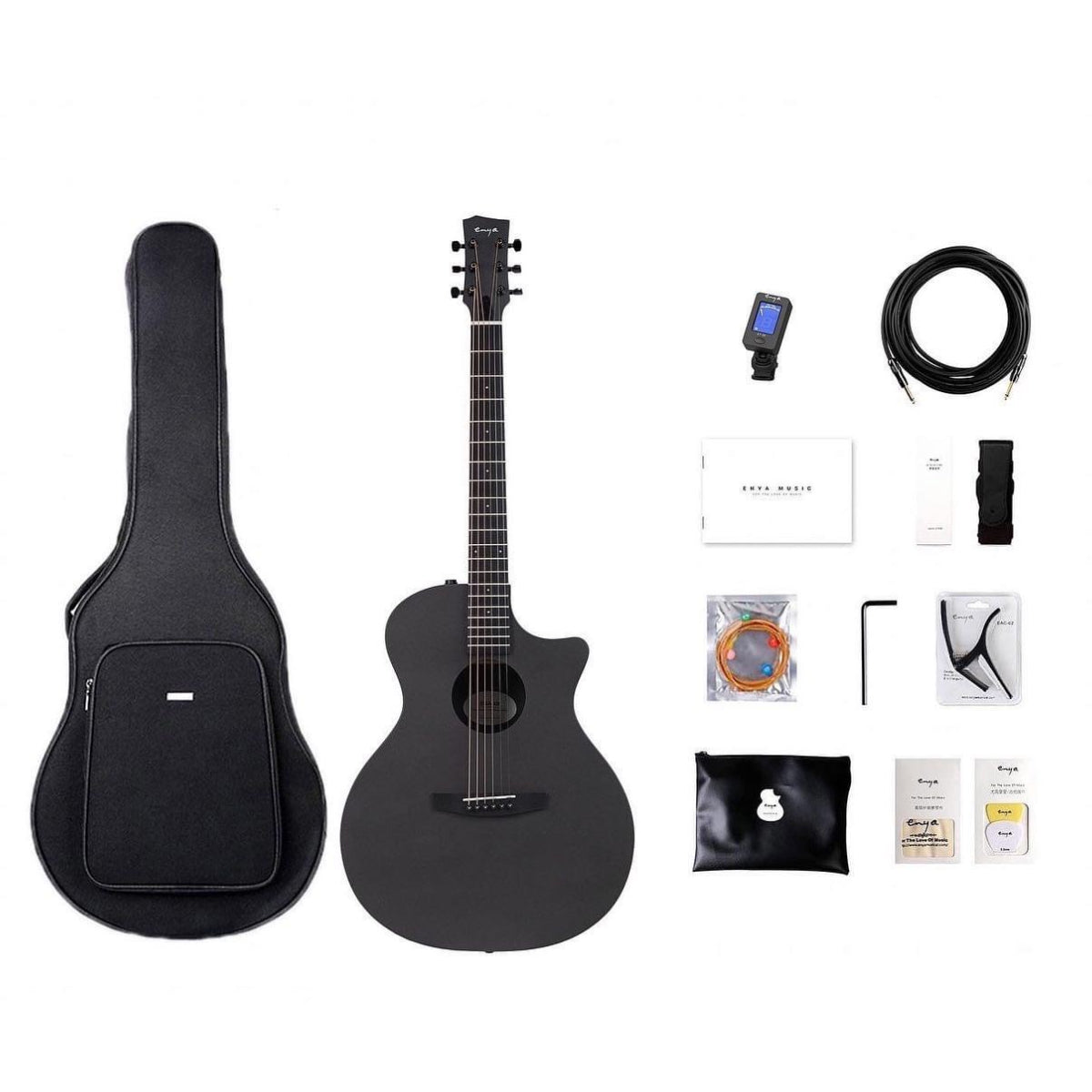 Đàn Guitar Acoustic Enya EGA-X0 EQ - Size 41"-Mai Nguyên Music