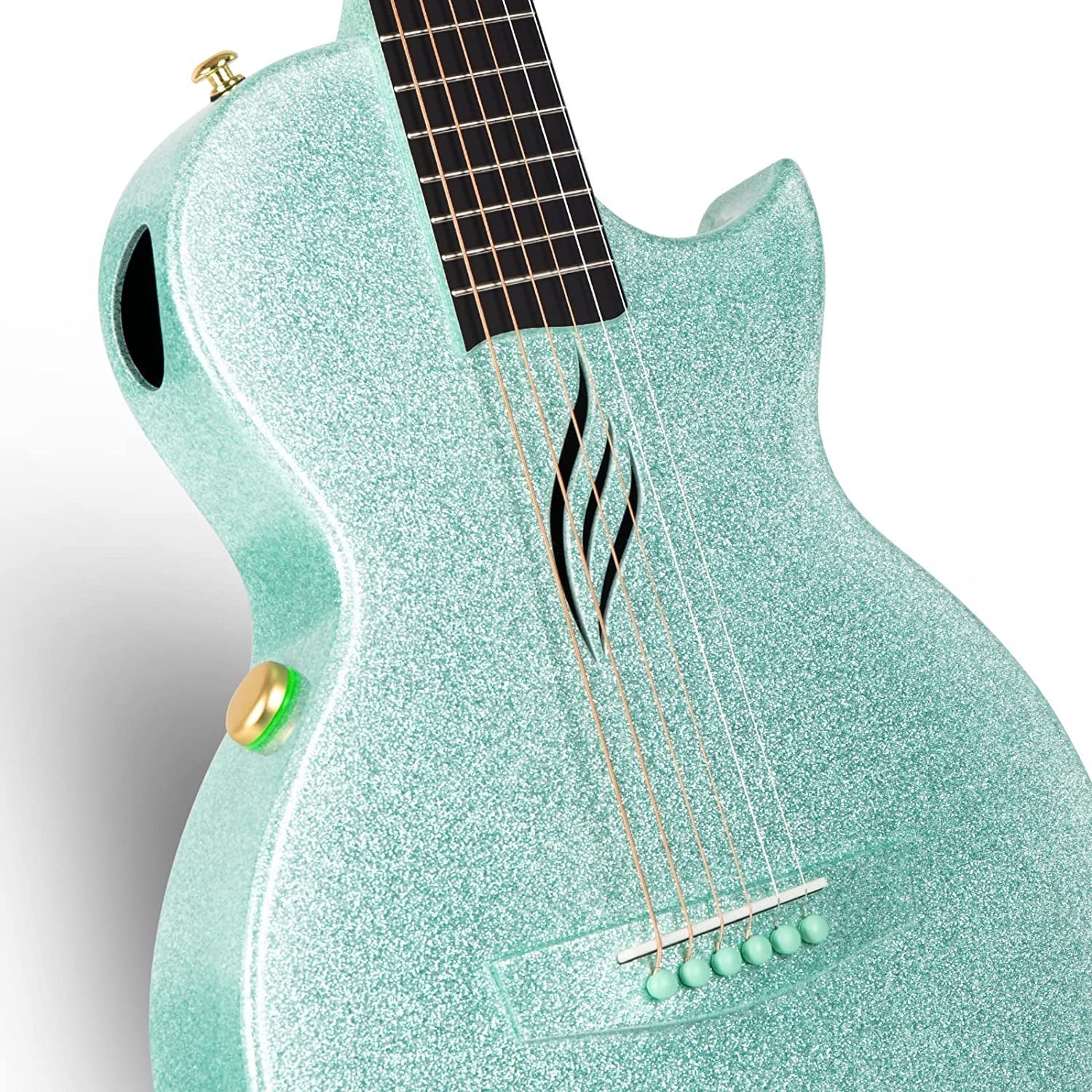 Đàn Guitar Acoustic Enya NOVA GO SP1 AcousticPlus, Sparkling Green-Mai Nguyên Music