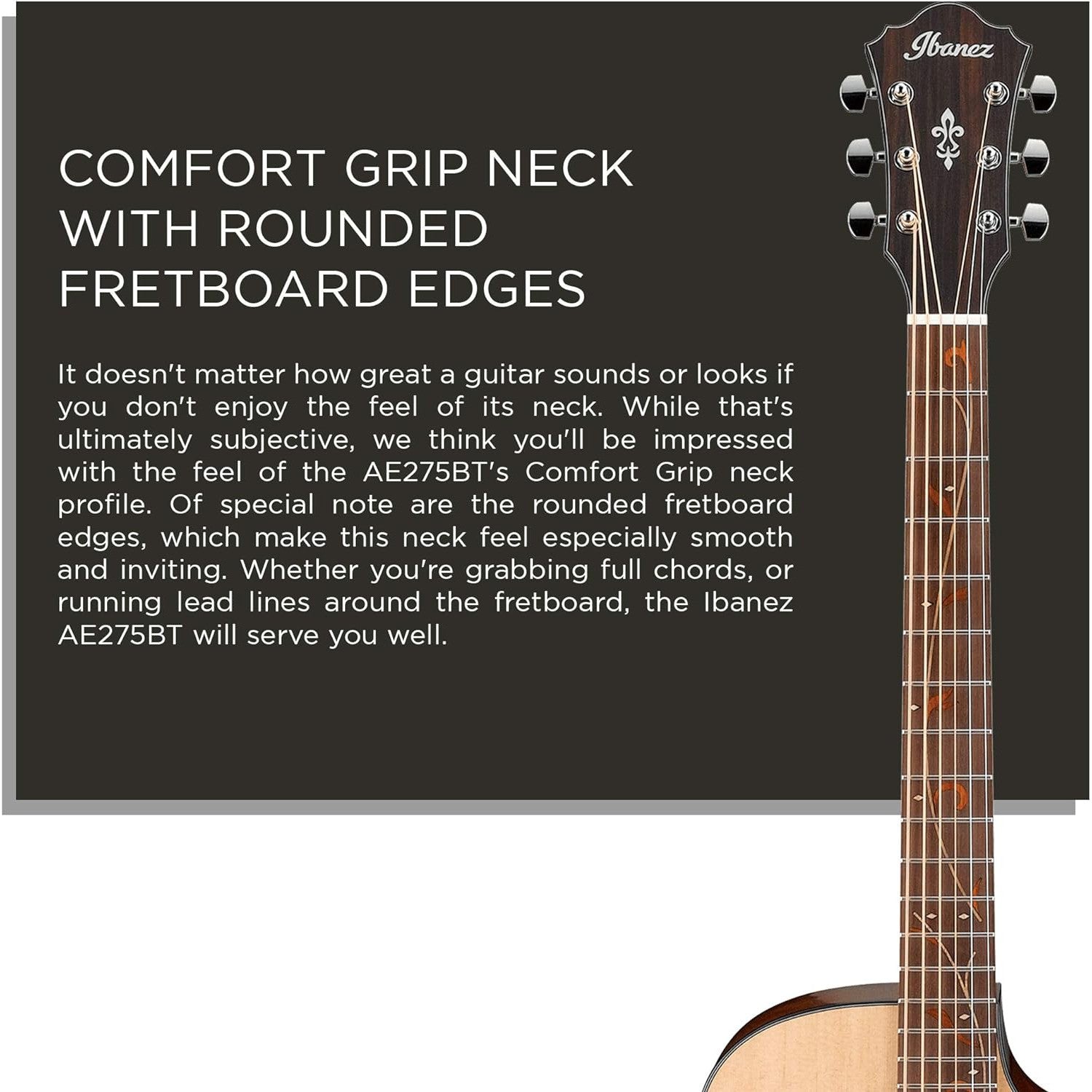 Đàn Guitar Acoustic Ibanez AE275BT-Mai Nguyên Music