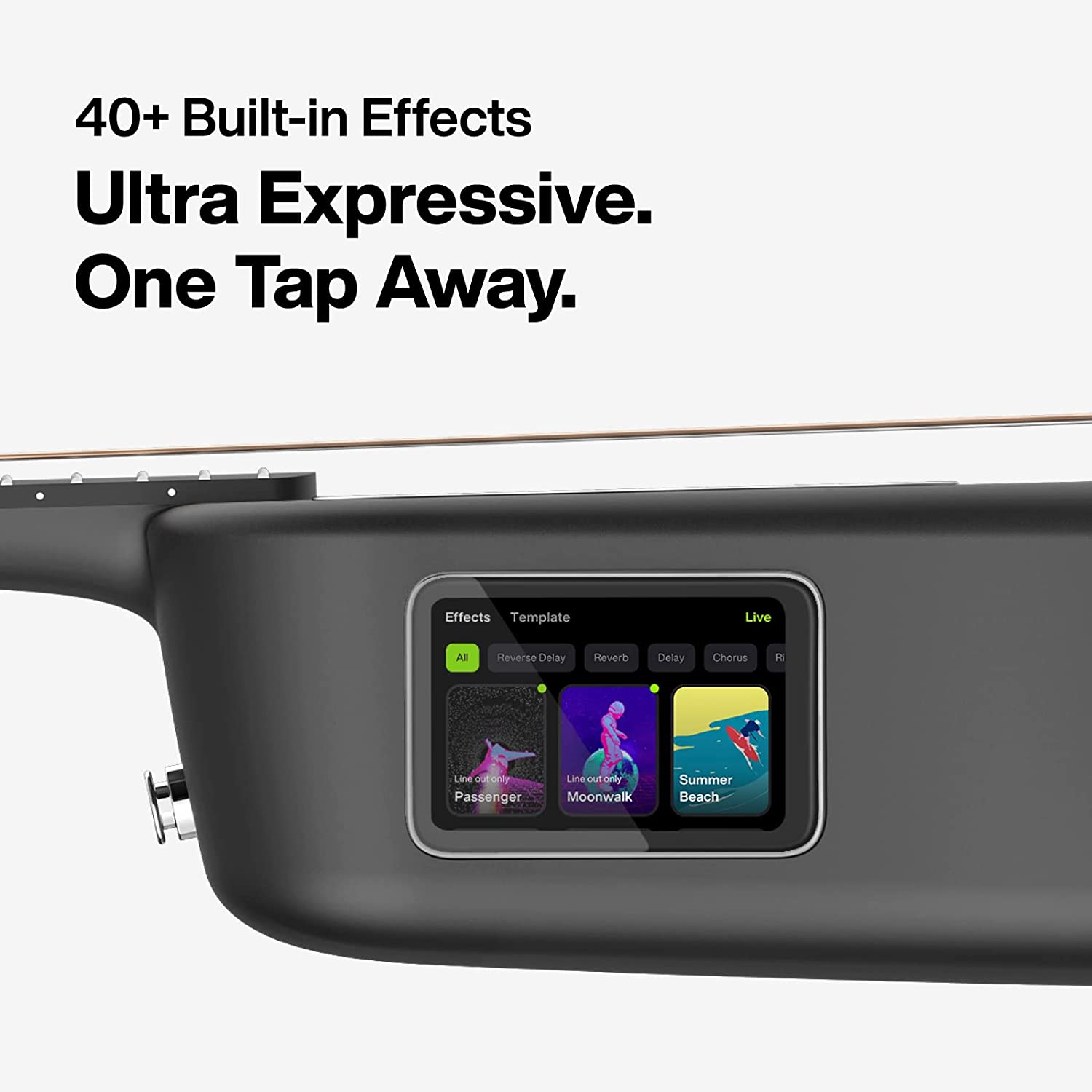 Đàn Guitar Acoustic LAVA ME 3 Size 38", Space Gray-Mai Nguyên Music