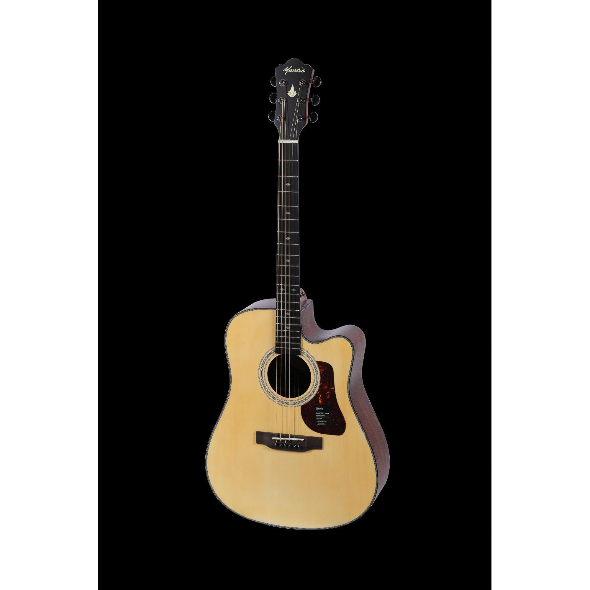 Đàn Guitar Acoustic Mantic AG-370C-Mai Nguyên Music