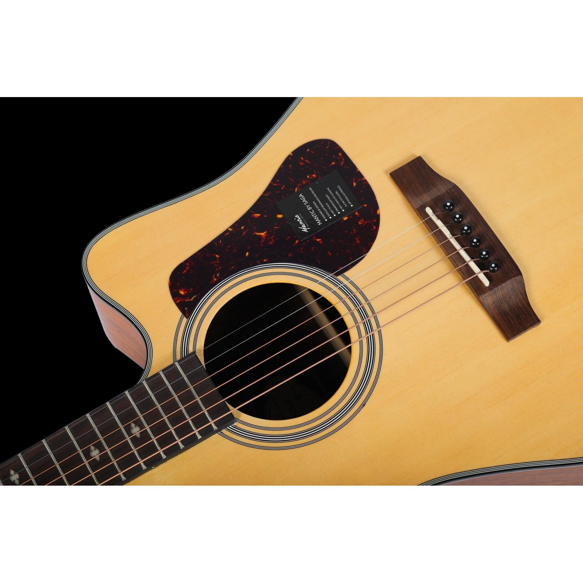 Đàn Guitar Acoustic Mantic AG-370CE-Mai Nguyên Music