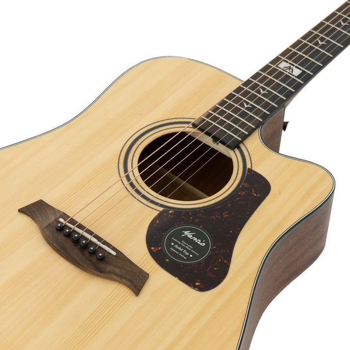 Đàn Guitar Acoustic Mantic GT-10DCE-Mai Nguyên Music
