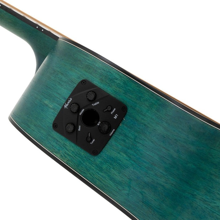 Đàn Guitar Acoustic Mantic GT-10GCE-Mai Nguyên Music