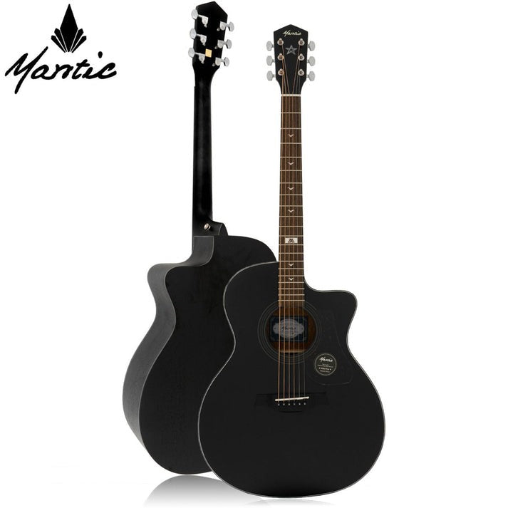 Đàn Guitar Acoustic Mantic GT-10GCE-Mai Nguyên Music