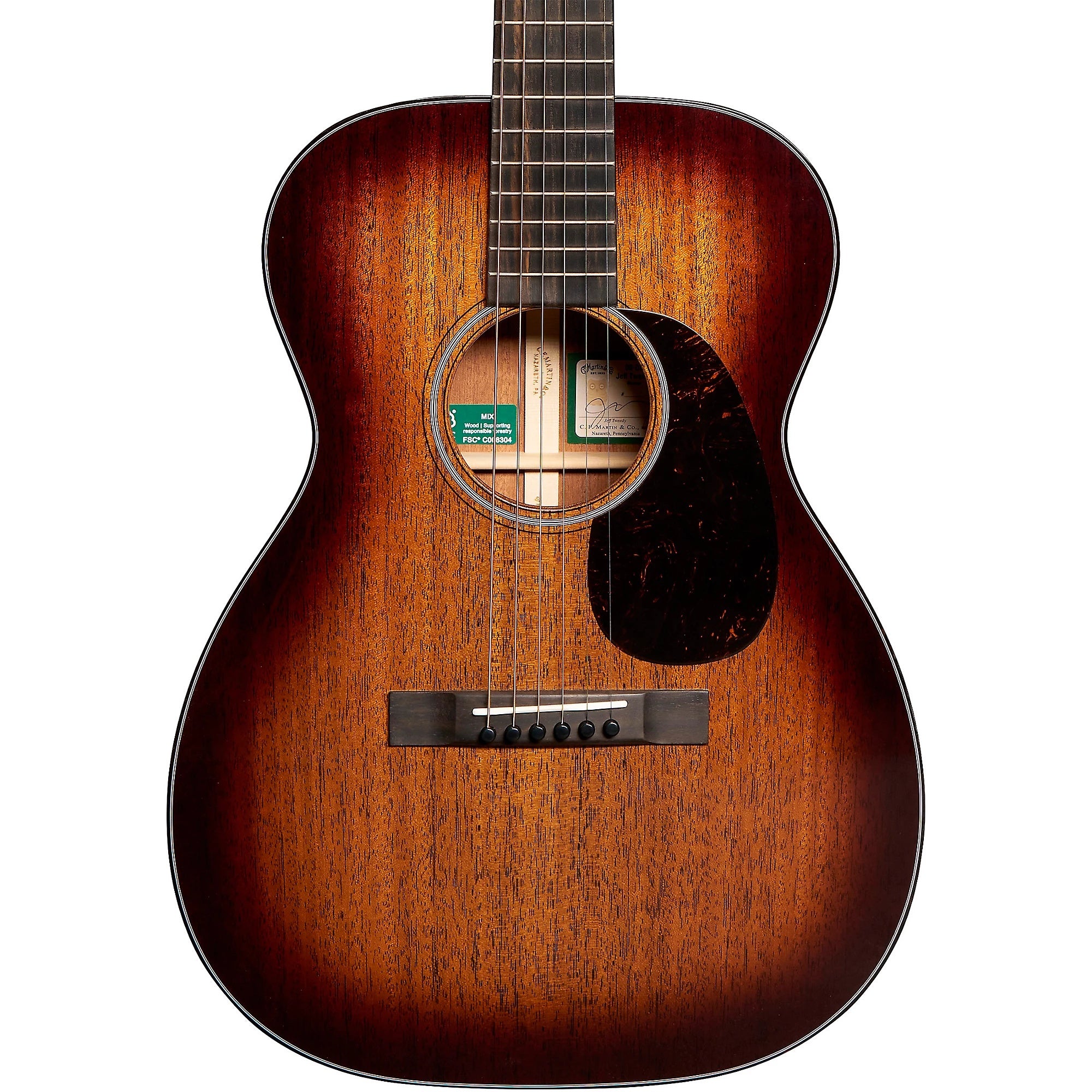 Đàn Guitar Acoustic Martin 00DB Jeff Tweedy Custom & Special Editions - Tweedy Burst-Mai Nguyên Music