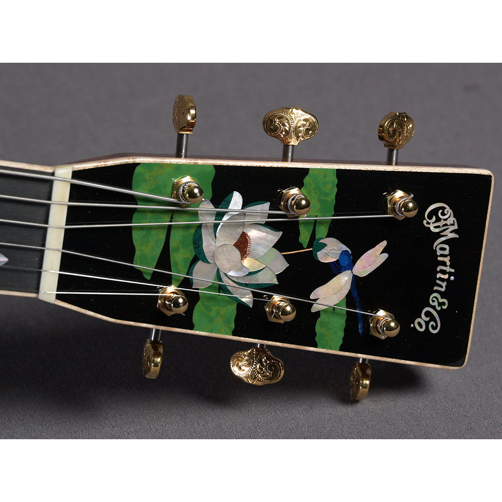 Đàn Guitar Acoustic Martin D-45 Harvey Leach Lotus Flower w/Case-Mai Nguyên Music