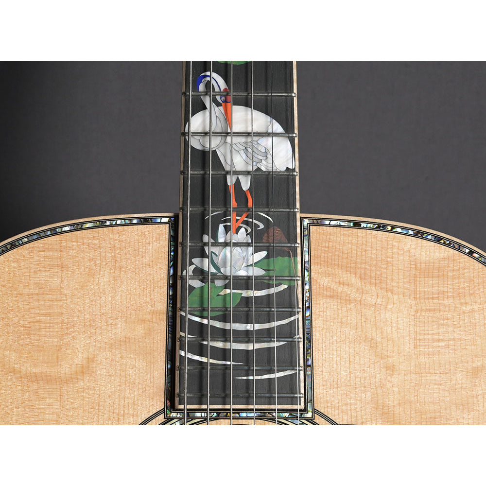 Đàn Guitar Acoustic Martin D-45 Harvey Leach Lotus Flower w/Case-Mai Nguyên Music