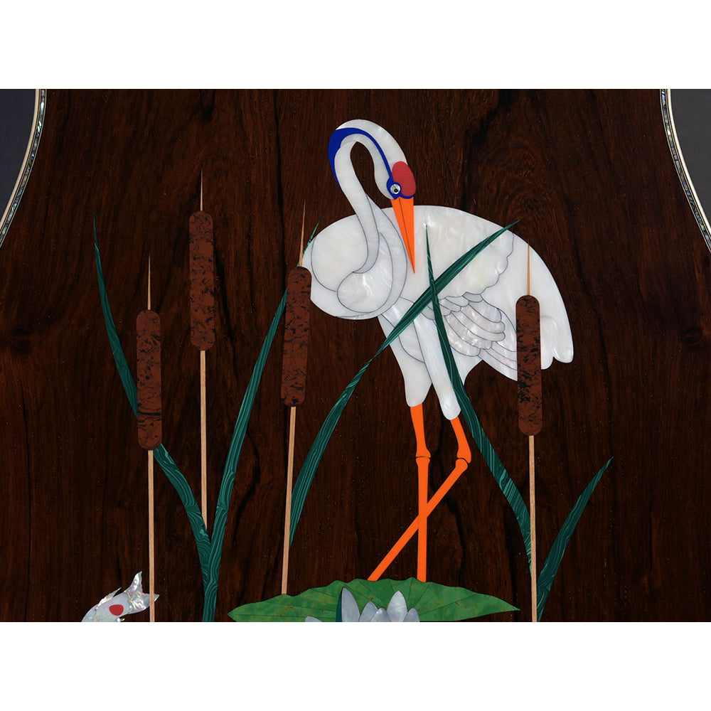 Đàn Guitar Acoustic Martin D-45 Harvey Leach Lotus Flower w/Case-Mai Nguyên Music