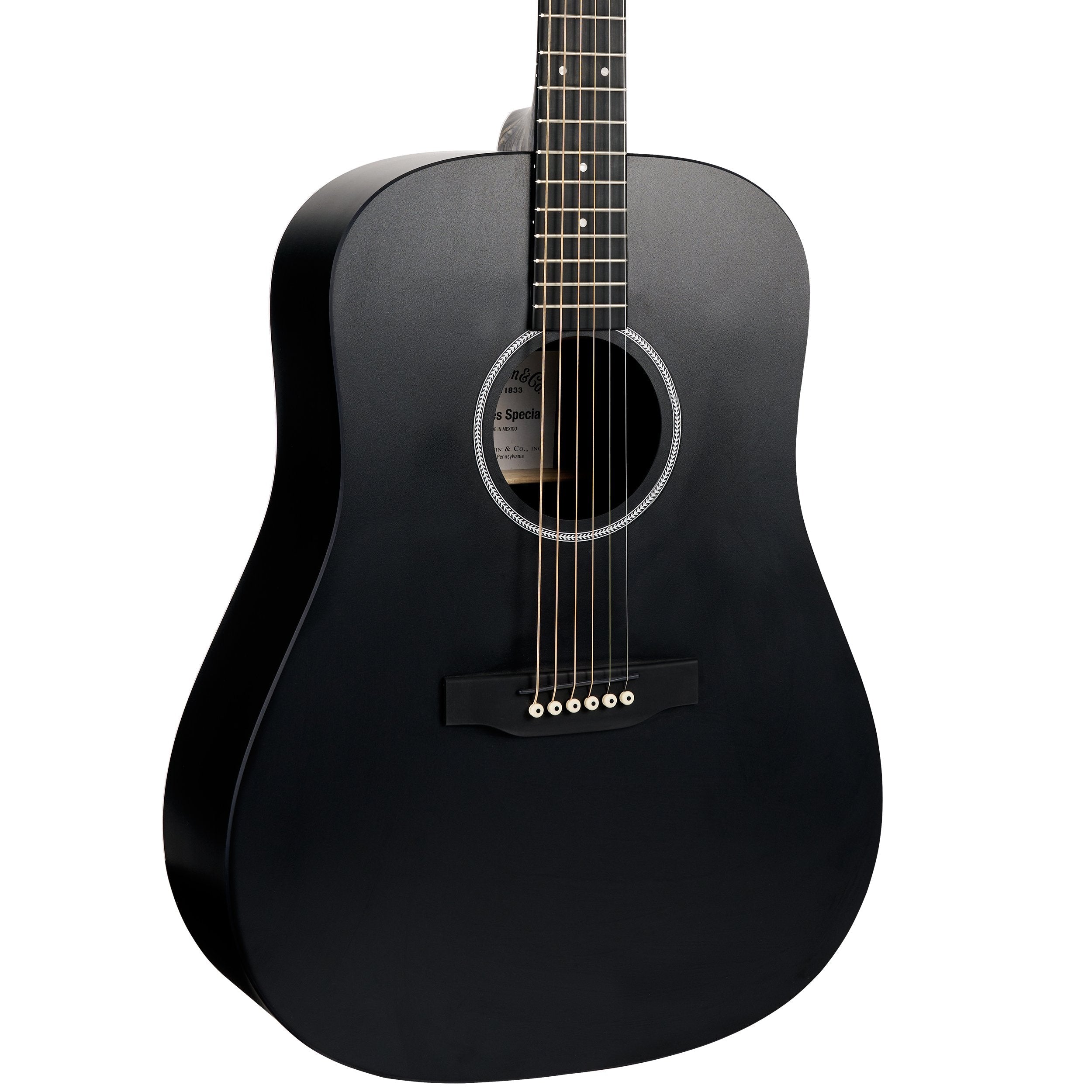 Đàn Guitar Acoustic Martin D-X1 Black-Mai Nguyên Music
