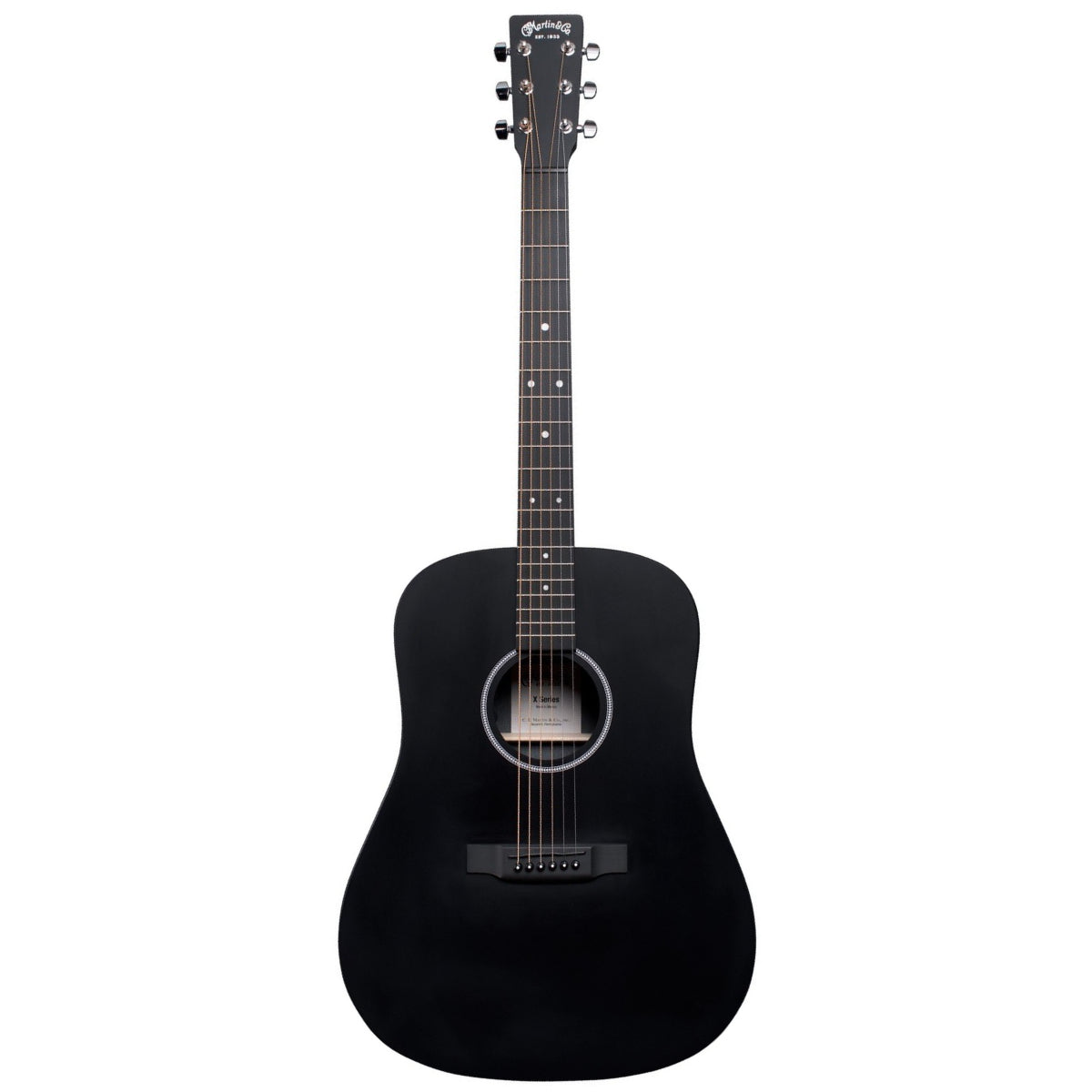 Đàn Guitar Acoustic Martin D-X1E Jett Black X Series w/Bag-Mai Nguyên Music