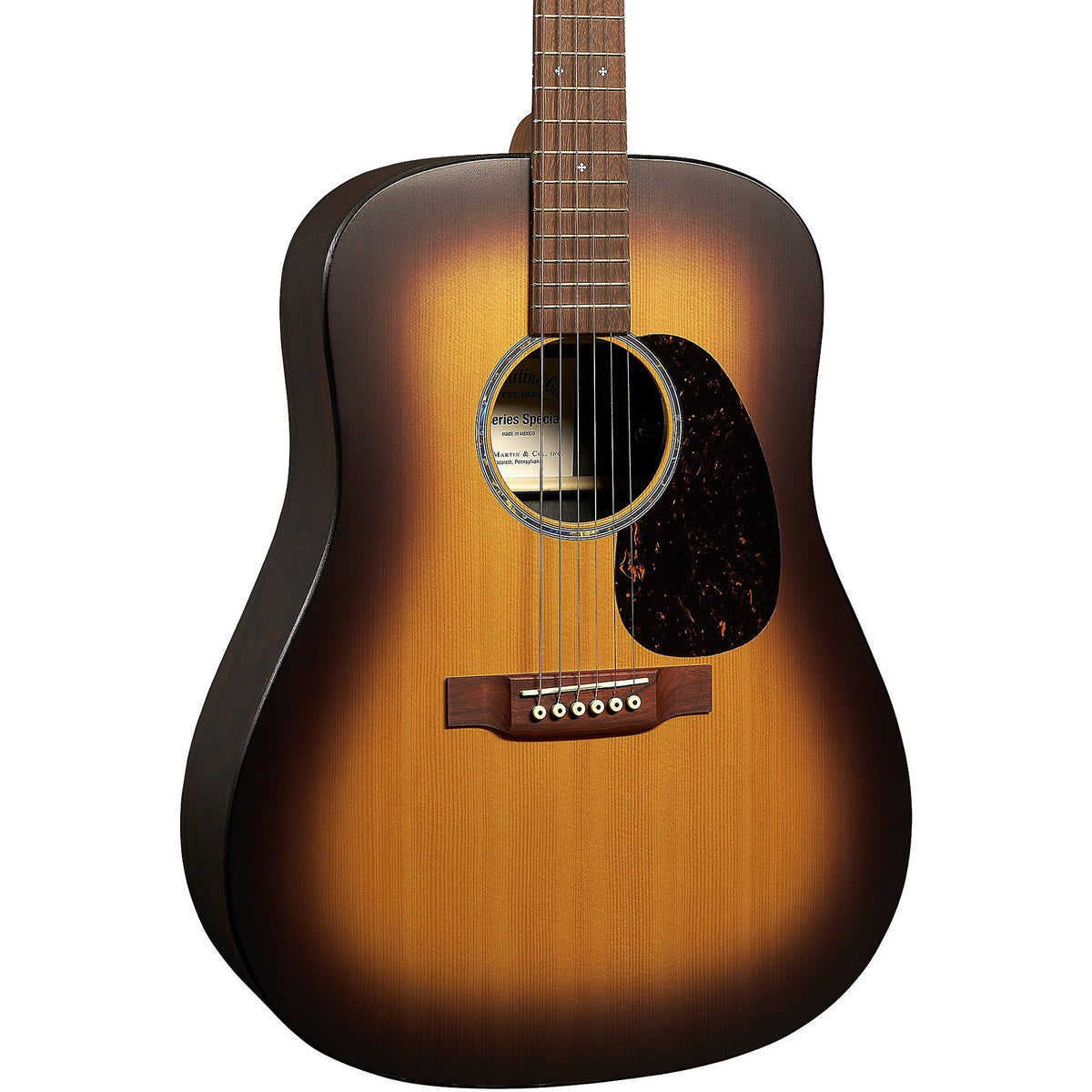 Đàn Guitar Acoustic Martin D-X2E Brazilian Burst Special X Series - Vintage Burst-Mai Nguyên Music