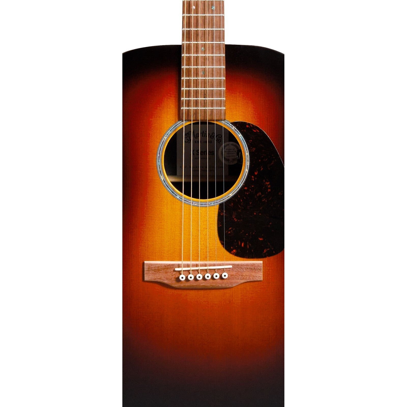 Đàn Guitar Acoustic Martin D-X2E Ziricote Burst w/Softshell Case-Mai Nguyên Music