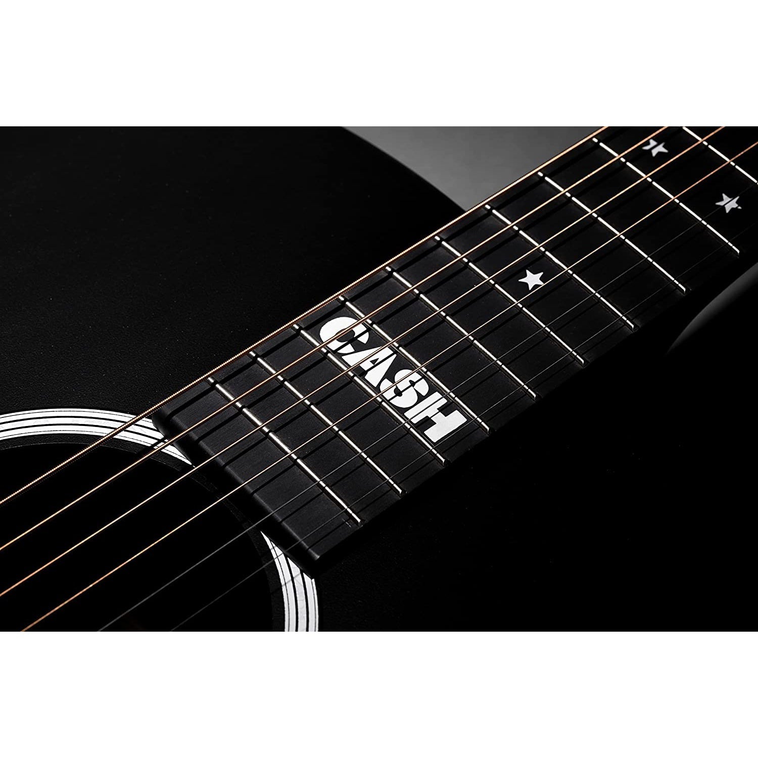 Đàn Guitar Acoustic Martin DX Johnny Cash, Black w/Bag-Mai Nguyên Music