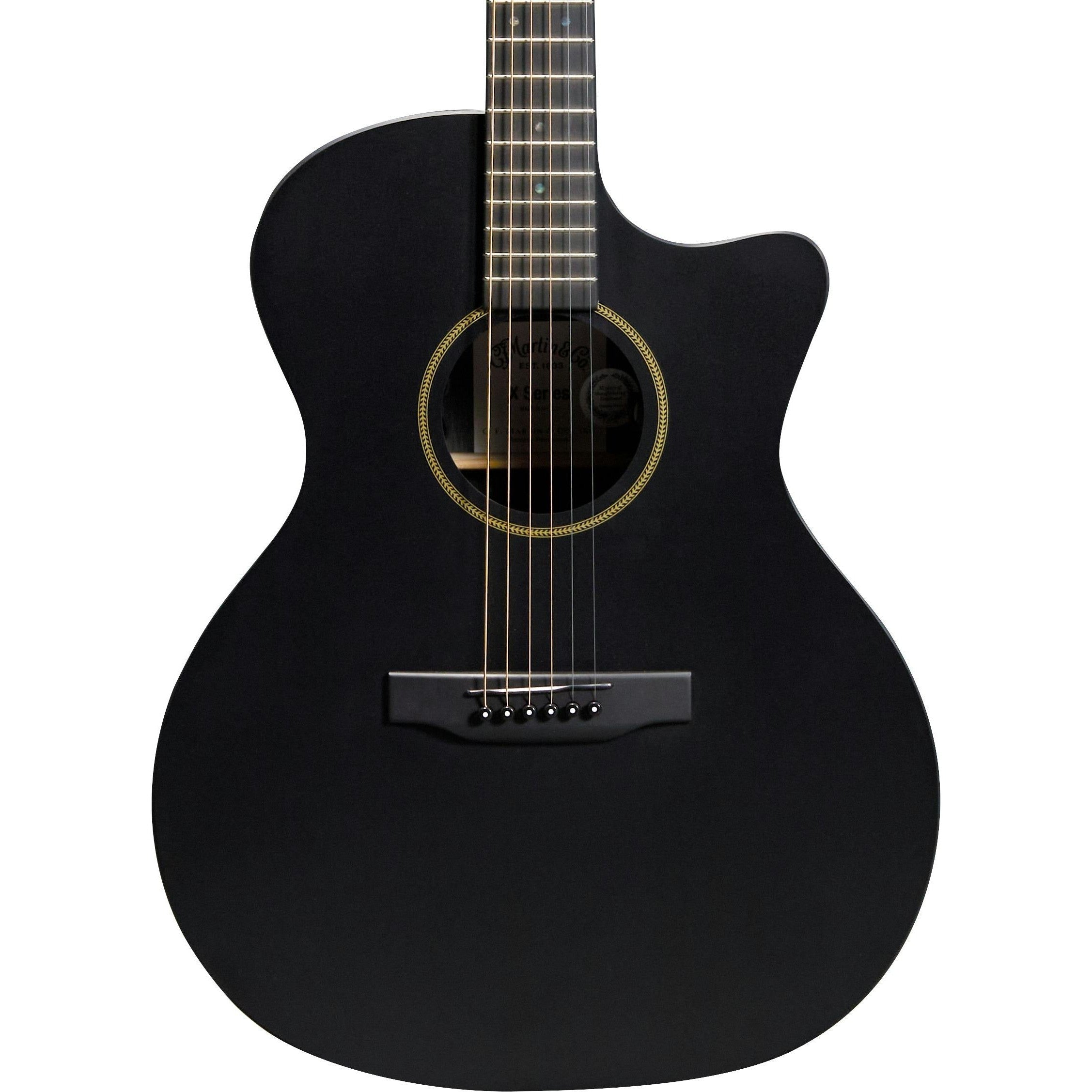 Đàn Guitar Acoustic Martin GPC-X1E Black w/Softshell Case-Mai Nguyên Music