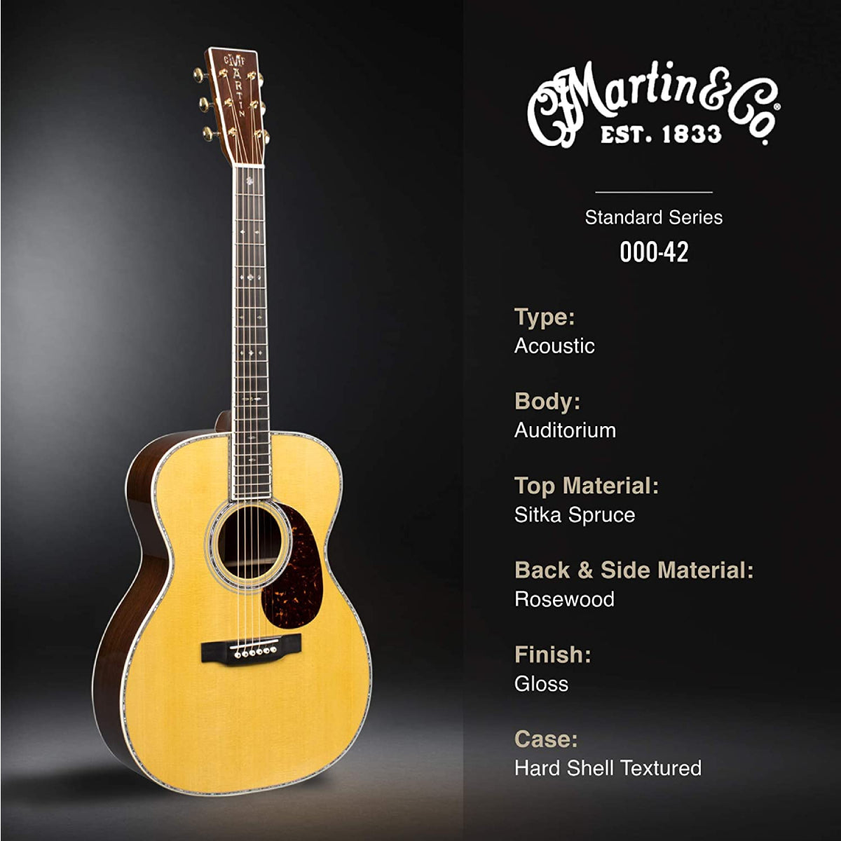 Đàn Guitar Acoustic Martin HD-35 Standard Series w/Case-Mai Nguyên Music