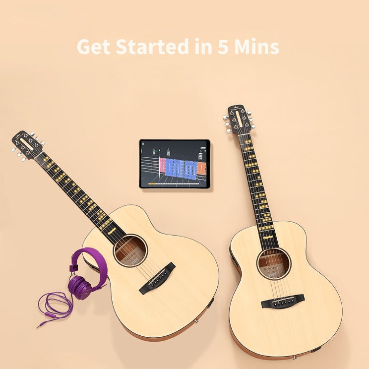 Đàn Guitar Acoustic Poputar T2 Smart-Mai Nguyên Music