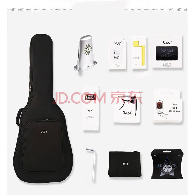 Đàn Guitar Acoustic Saga A1GC Pro-Mai Nguyên Music