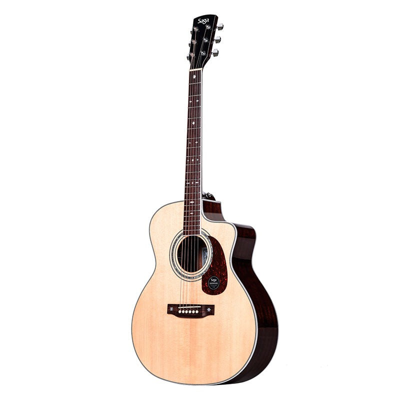 Đàn Guitar Acoustic Saga A1GCE Pro-Mai Nguyên Music