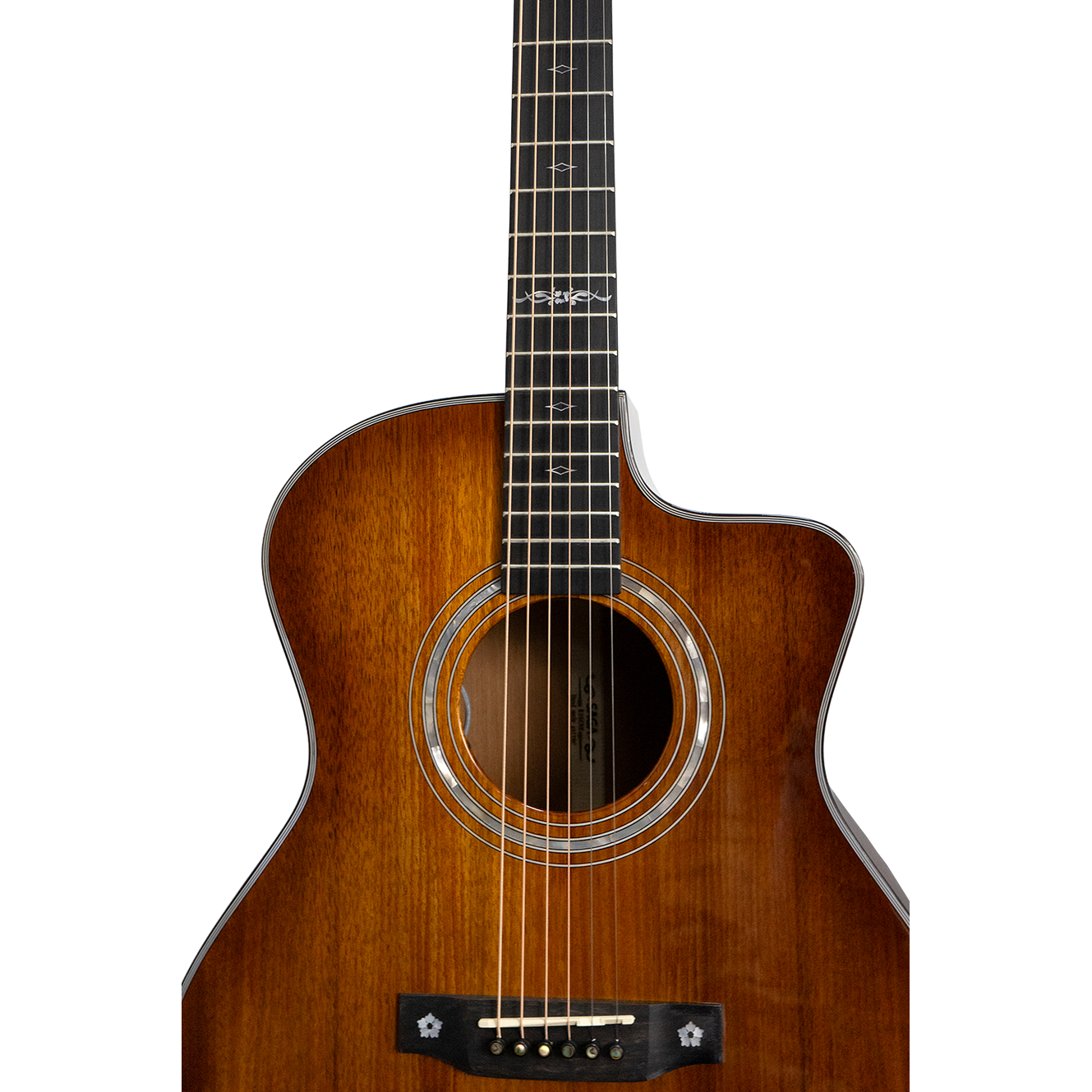 Đàn Guitar Acoustic Saga K1GCNE w/Bag-Mai Nguyên Music
