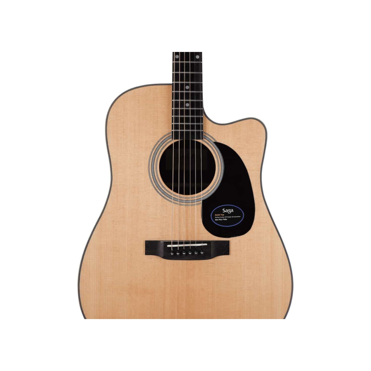 Đàn Guitar Acoustic Saga SF700C-Mai Nguyên Music