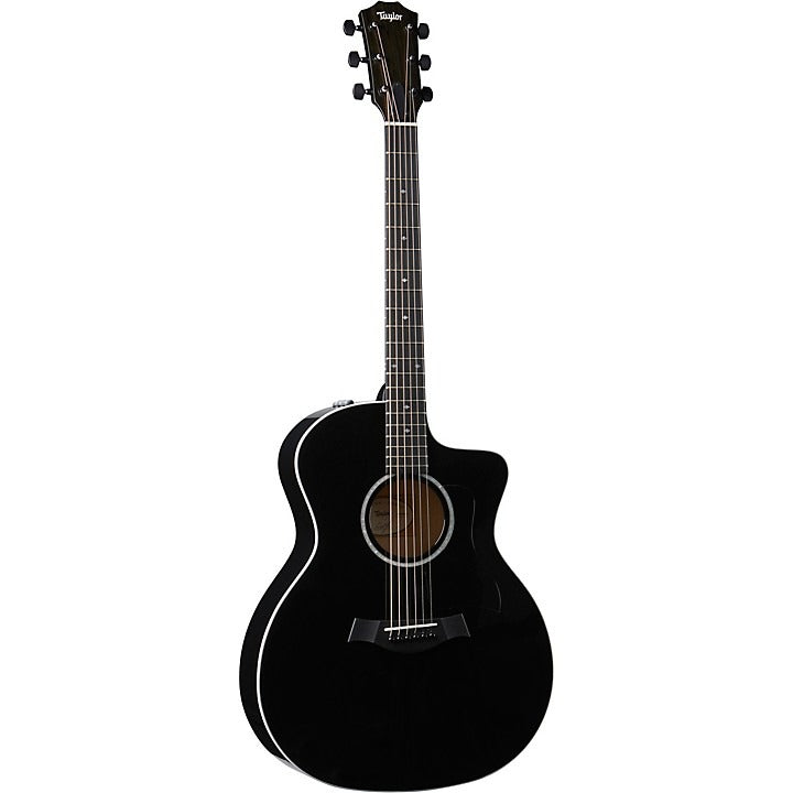 Đàn Guitar Acoustic Taylor 214ce Deluxe w/Case, Black-Mai Nguyên Music